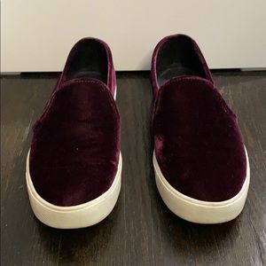 Vince velvet sneakers